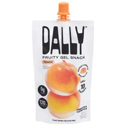 Dally Peach Gel Fruit Snack 5.07 fl oz
