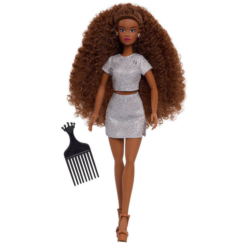 slide 3 of 7, Naturalistas 11'' Paige Fashion Doll, 1 ct