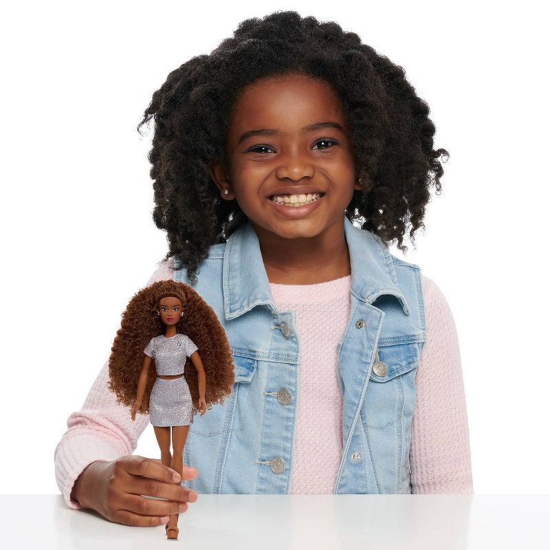 slide 4 of 7, Naturalistas 11'' Paige Fashion Doll, 1 ct