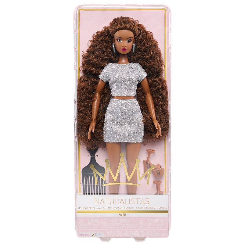 slide 6 of 7, Naturalistas 11'' Paige Fashion Doll, 1 ct