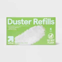Duster 360 Refills - Original - 6ct - up&up™: Microfiber, Multipurpose, Multi-Surface
