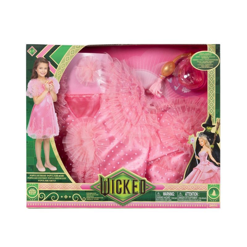 slide 3 of 7, Wicked Deluxe Glinda Popular Dress Up Set, 1 ct