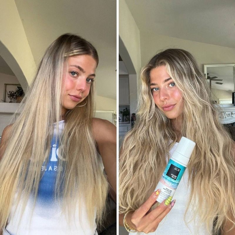 slide 3 of 8, IGK Beach Club High-Shine Air Dry Foam - 5 fl oz - Ulta Beauty, 5 fl oz