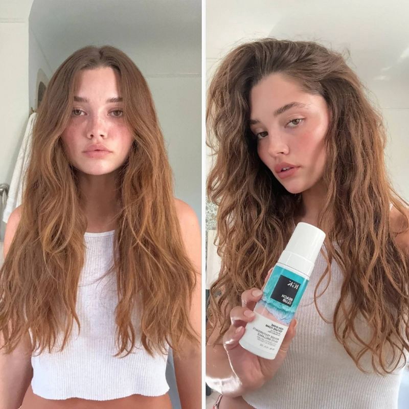 slide 4 of 8, IGK Beach Club High-Shine Air Dry Foam - 5 fl oz - Ulta Beauty, 5 fl oz