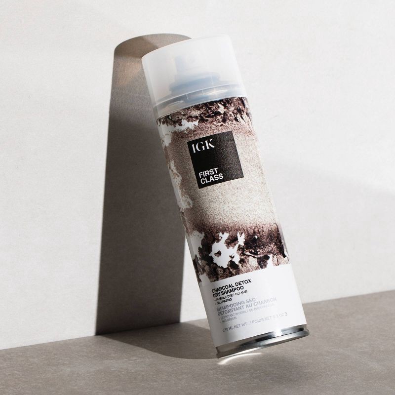 slide 5 of 6, IGK First Class Charcoal Detox Dry Shampoo - 6.3oz - Ulta Beauty, 6.3 oz