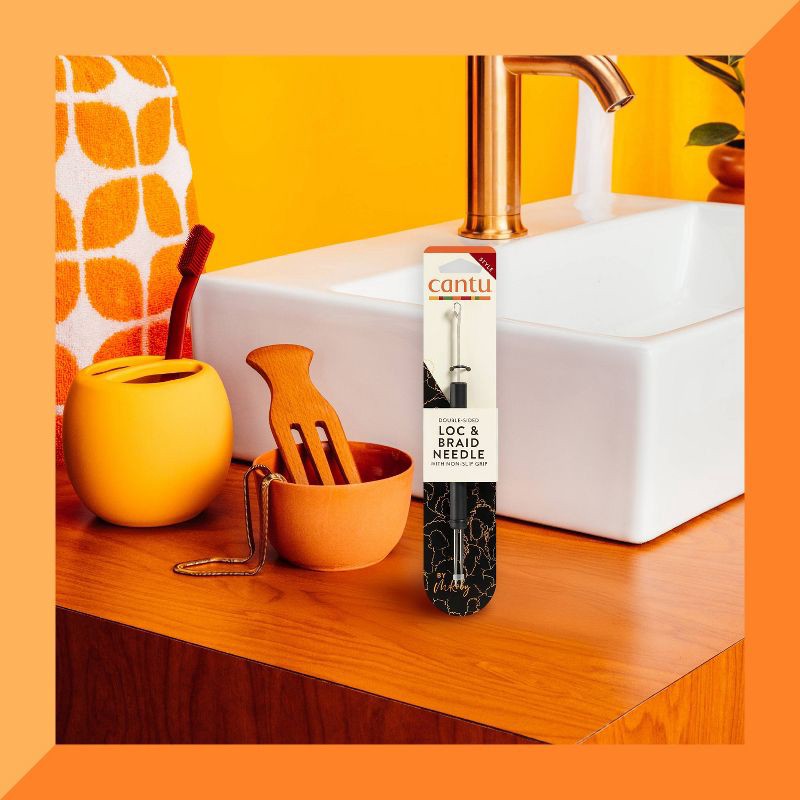 slide 4 of 6, Cantu Loc & Braid Crochet Needle Hair Comb, 1 ct