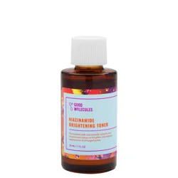 Good Molecules Niacinamide Brightening Face Toner - 1 fl oz: Vegan, Liquid Treatment for Combination Skin