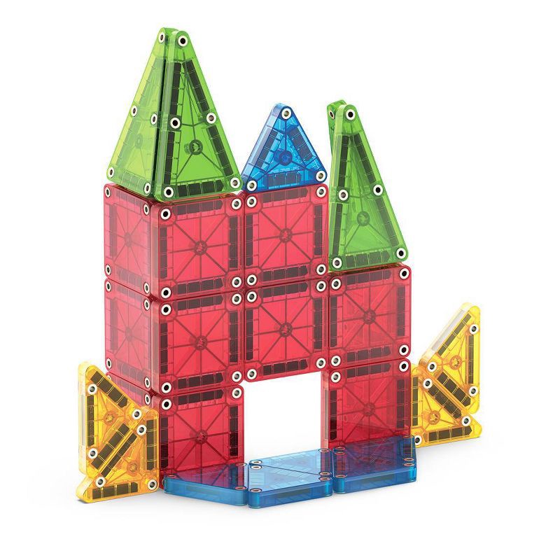 slide 7 of 9, MAGNA-TILES microMAGS Travel Set: Educational Magnetic Building Toys for Math and Creative Thinking, 26 Pieces, 26 ct