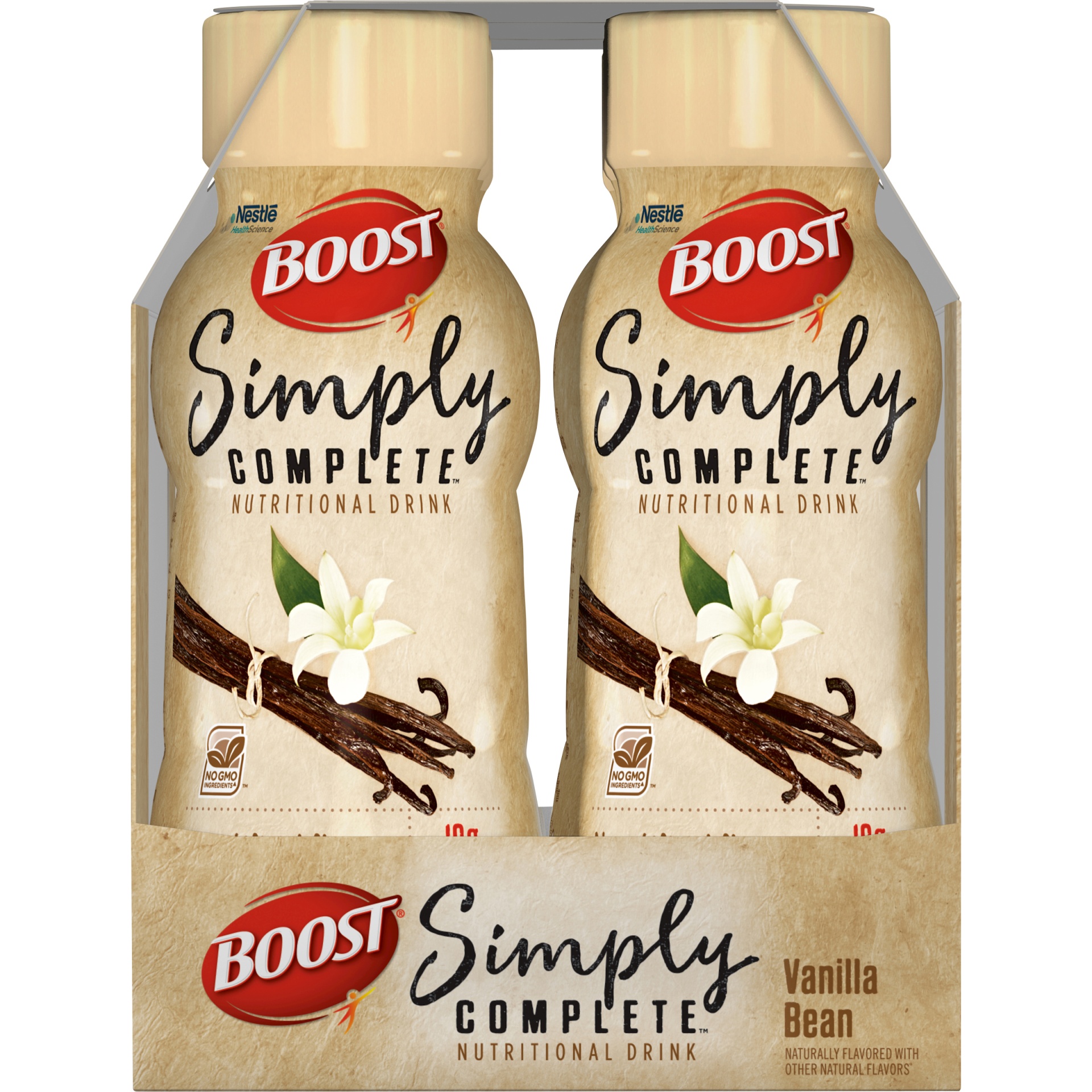 slide 3 of 8, Boost Simply Complete Nutritional Shake - Vanilla Bean - 6 ct; 8 fl oz, 6 ct; 8 fl oz