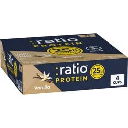 :ratio Protein Vanilla Greek Yogurt - 25g Protein 21.2oz/4pk