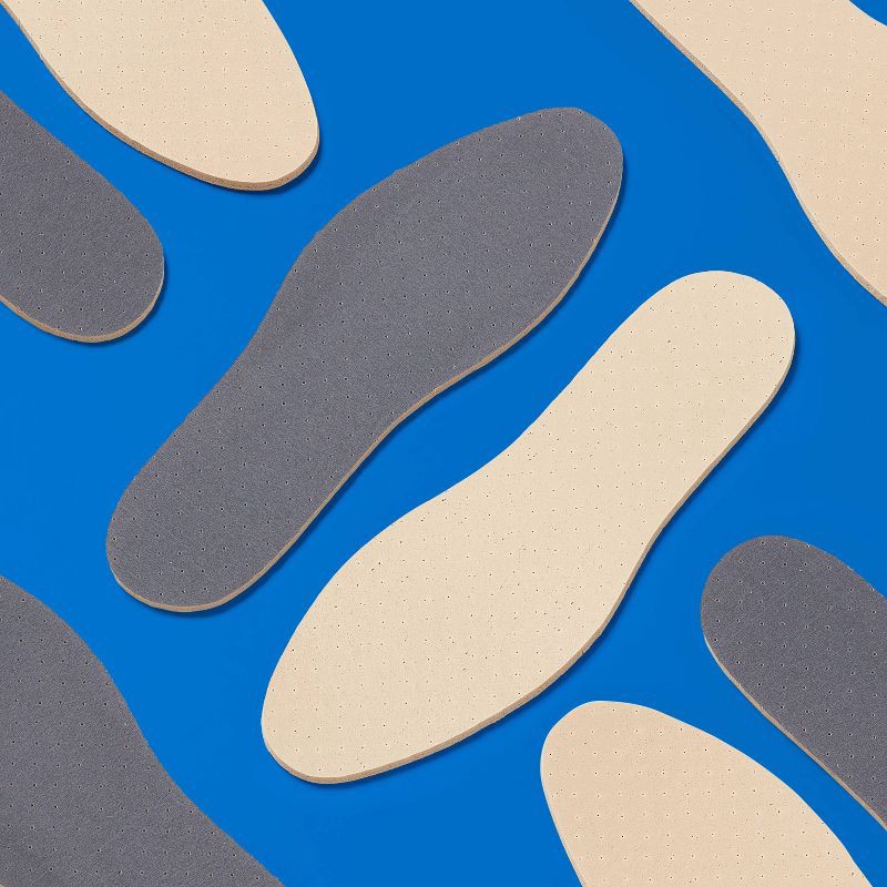 slide 2 of 3, Double Air Foam Shoe Insoles - Unisex Cut to Size - up&up™, 1 ct