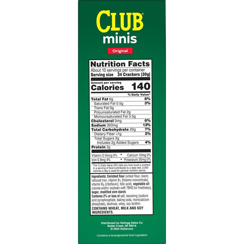 slide 2 of 10, Club Crackers Minis Original - 11oz, 11 oz