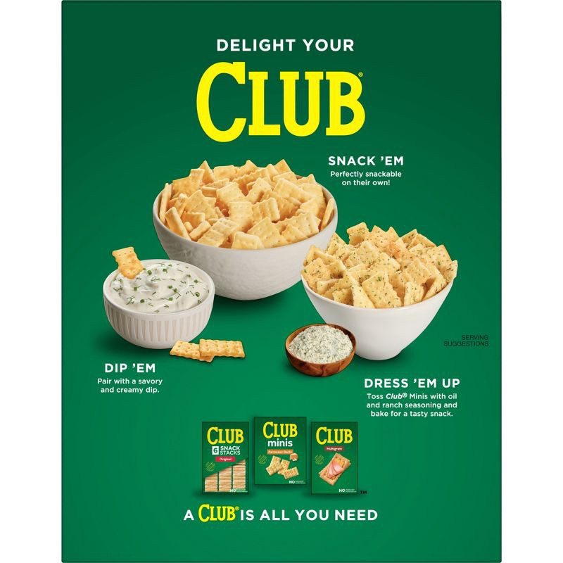 slide 10 of 10, Club Crackers Minis Original - 11oz, 11 oz