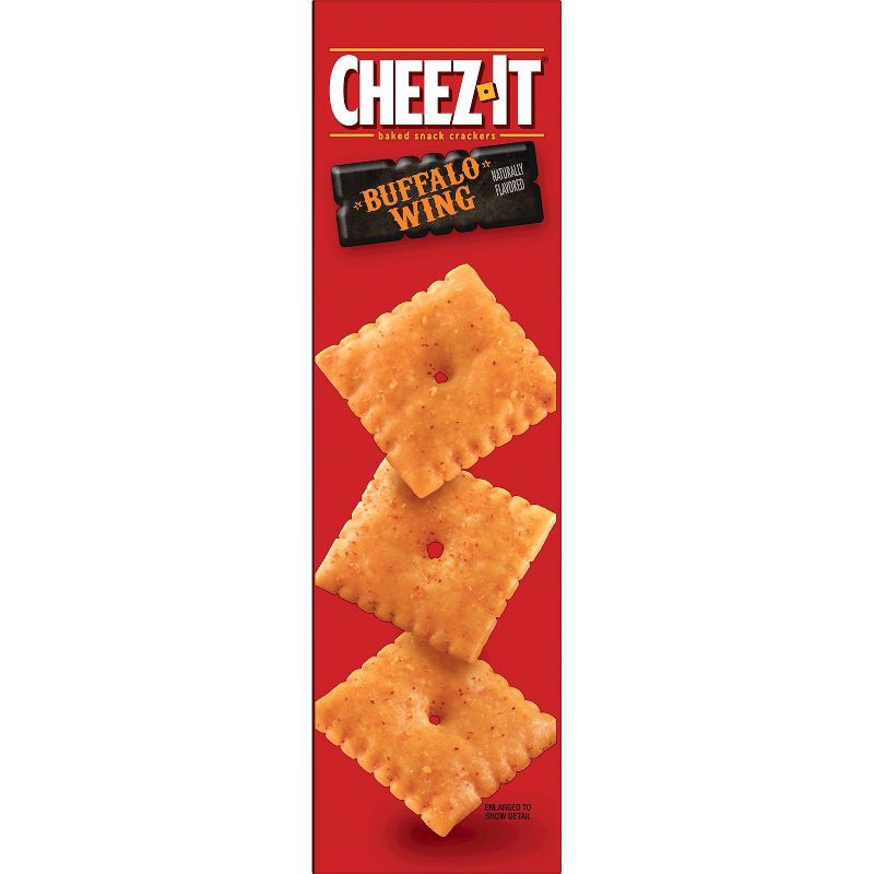 slide 10 of 10, Cheez-It Buffalo Wing Baked Snack Crackers - 12.4oz, 12.4 oz