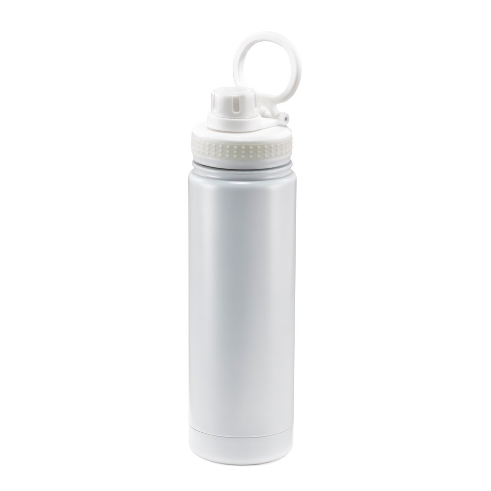 slide 1 of 1, Hd Designs Outdoors Stainless Steel Bottle With Sport Lid - Bright White, 20 oz