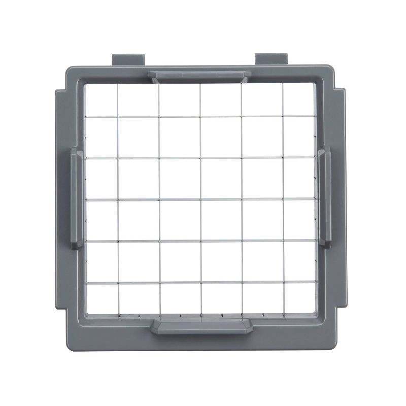 slide 2 of 8, Cuisinart Fruit and Vegetable Box Chopper: Manual Food Chopper with Stainless Steel Blades, Nonslip Base, Dishwasher-Safe, 1 ct