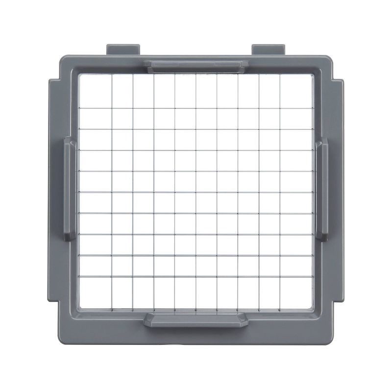 slide 3 of 8, Cuisinart Fruit and Vegetable Box Chopper: Manual Food Chopper with Stainless Steel Blades, Nonslip Base, Dishwasher-Safe, 1 ct