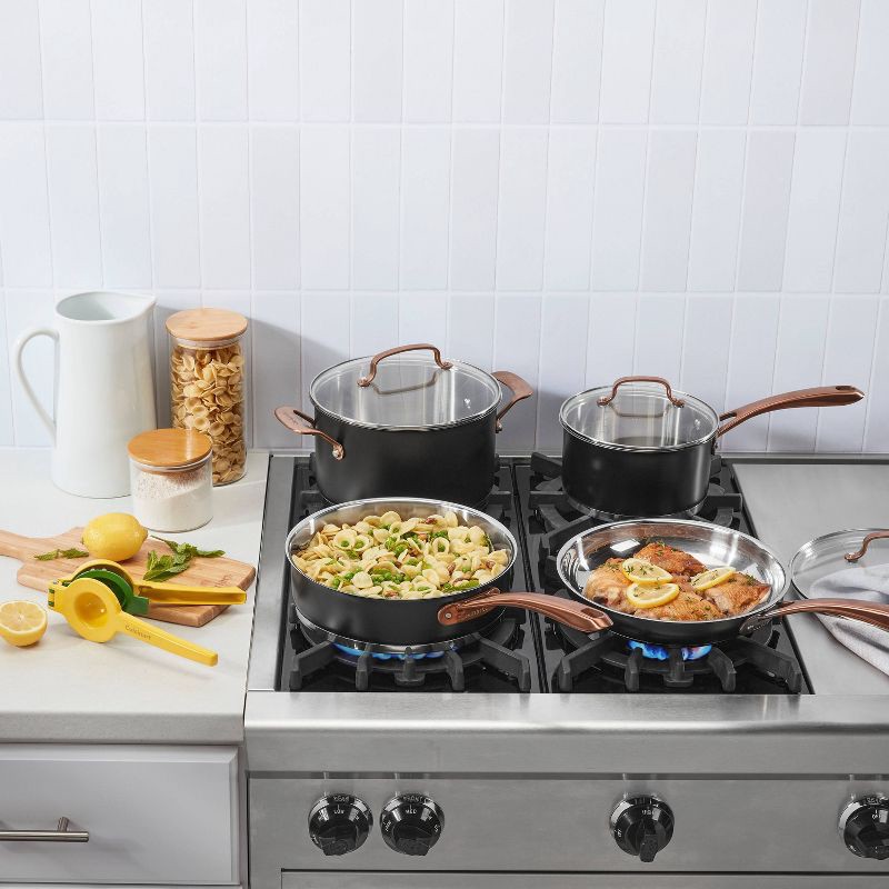 slide 4 of 6, Cuisinart Dual Lemon and Lime Press: Aluminum Citrus Press, Dishwasher-Safe, Hand Wash, Yellow & Green, Juice Extractor, 1 ct