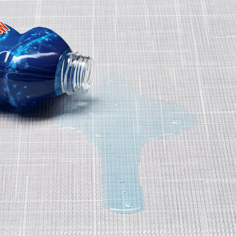 slide 8 of 10, Con-Tact 18"x6ft Grip Prints Premium Shantung Pearl Gray Shelf Liner, 6 ft