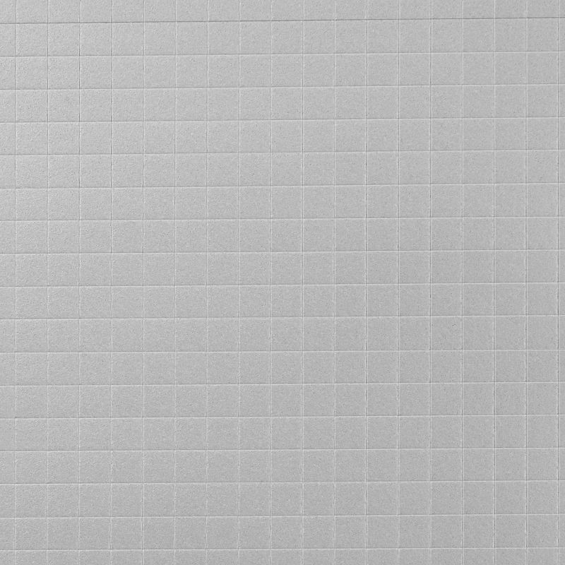 slide 2 of 6, Con-Tact 18"x4ft Zip-N-Fit Cool Gray Shelf Liner: Non-Adhesive, Grid Lines, Solid Pattern, Spot Clean, Wire Shelf Use, 4 ft