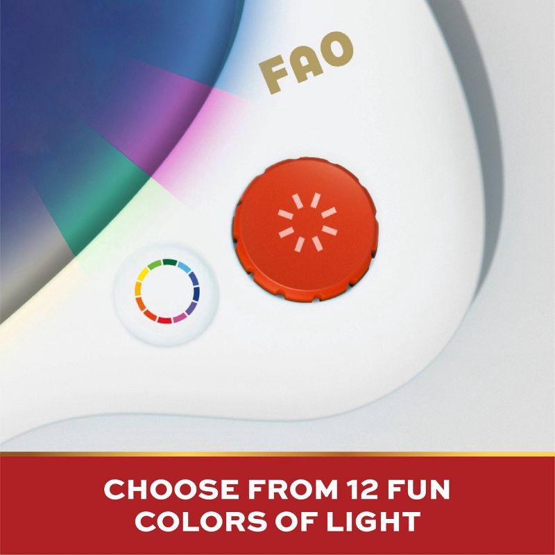 slide 5 of 7, FAO Schwarz Mess-Free Glow Palette Musical LED Art Pad, 1 ct