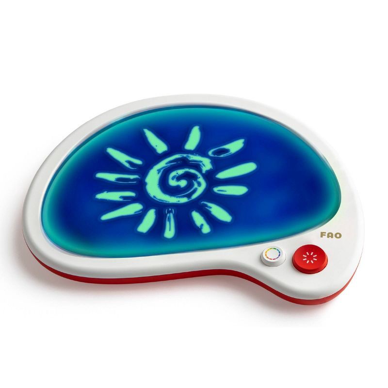 slide 1 of 7, FAO Schwarz Mess-Free Glow Palette Musical LED Art Pad, 1 ct