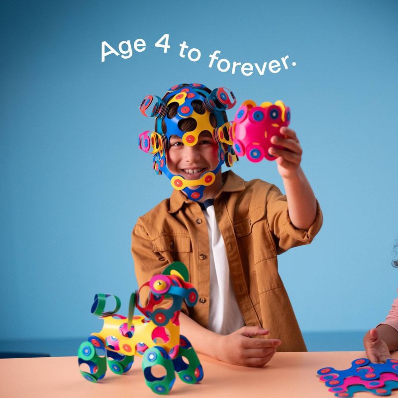 slide 5 of 8, Clixo Creator Pack: Magnetic Building Sets for Creative Thinking & Fine Motor Skills, Includes Instruction Guide, 42 Pieces, 42 ct