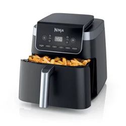 Ninja Air Fryer Pro XL 6-in-1 AF181: 6.5 Qt Capacity, 1750W, Dishwasher-Safe Parts, Metal & Plastic, Gray