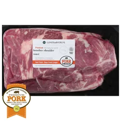 Lunds & Byerlys Duroc Premium All-Natural Pork Boneless Shoulder Roast