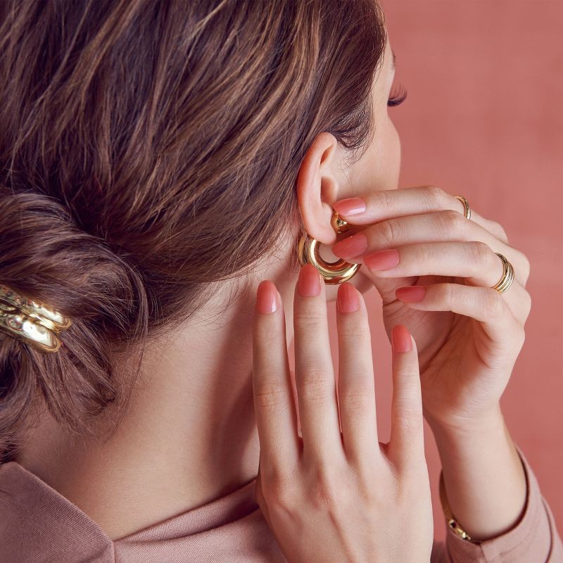 slide 2 of 11, KISS Products Bare-But-Better TruNude Press-On Fake Nails - Short Oval - No More Naps - 28ct, 28 ct