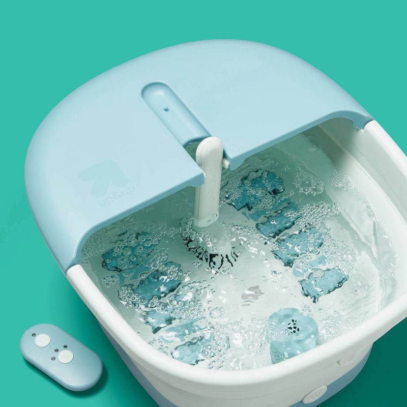 slide 2 of 4, Collapsing Foot Spa Bath With Heat - up&up™, 1 ct