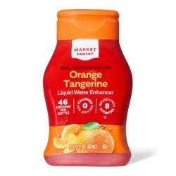 Orange Tangerine Naturally Flavored with other Natural Flavors Liquid Water Enhancer Drops - 3.11 fl oz - Market Pantry™