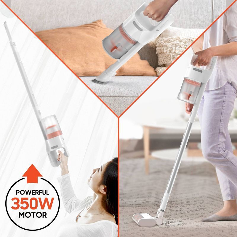 slide 3 of 13, Sharper Image Cordless Vacuum, Stick and Handheld Combo, 1 ct