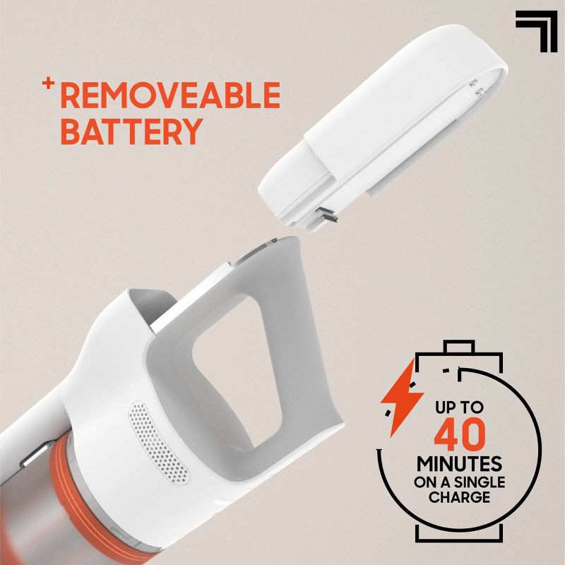 slide 8 of 13, Sharper Image Cordless Vacuum, Stick and Handheld Combo, 1 ct