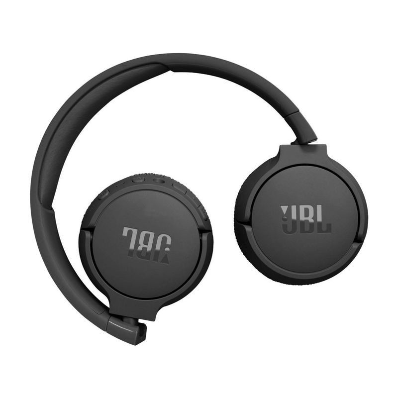 slide 5 of 9, JBL Tune 670NC Bluetooth Wireless On-Ear Headphones - Black: USB-C, 70 Hr Battery, Built-In Mic, 1 ct