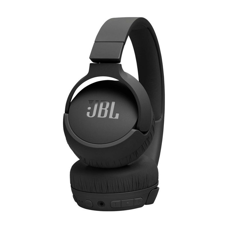 slide 6 of 9, JBL Tune 670NC Bluetooth Wireless On-Ear Headphones - Black: USB-C, 70 Hr Battery, Built-In Mic, 1 ct