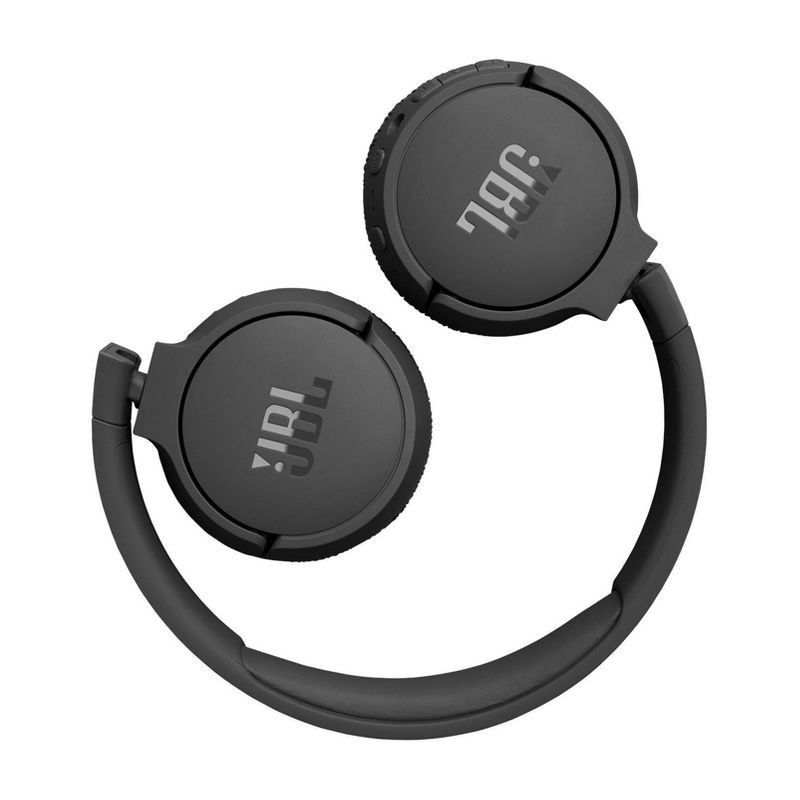 slide 7 of 9, JBL Tune 670NC Bluetooth Wireless On-Ear Headphones - Black: USB-C, 70 Hr Battery, Built-In Mic, 1 ct