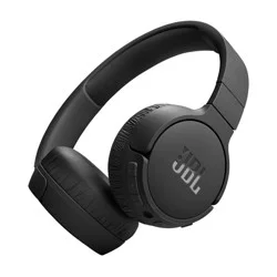 JBL Tune 670NC Bluetooth Wireless On-Ear Headphones - Black: USB-C, 70 Hr Battery, Built-In Mic
