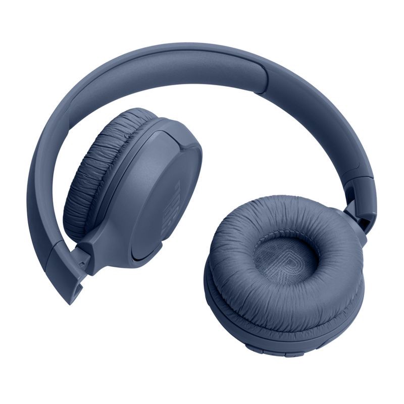 slide 8 of 19, JBL Tune 520BT Bluetooth Wireless On-Ear Headphones - Blue, 1 ct