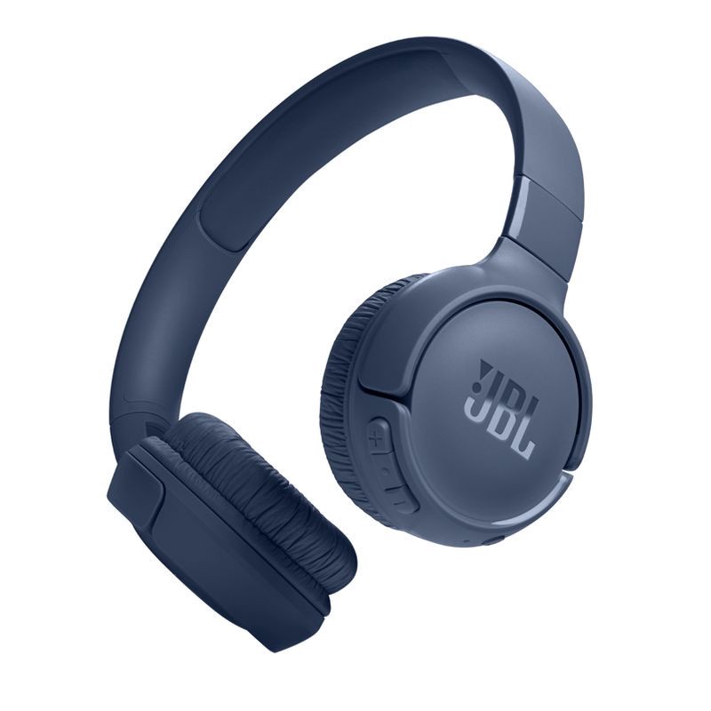 slide 1 of 19, JBL Tune 520BT Bluetooth Wireless On-Ear Headphones - Blue, 1 ct