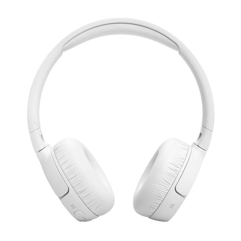 slide 2 of 9, JBL Tune 670NC Bluetooth Wireless On-Ear Headphones - White: USB-C, 70 Hrs Battery, 1 ct