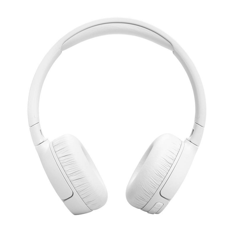 slide 3 of 9, JBL Tune 670NC Bluetooth Wireless On-Ear Headphones - White: USB-C, 70 Hrs Battery, 1 ct