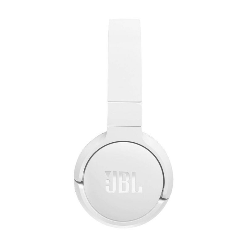 slide 4 of 9, JBL Tune 670NC Bluetooth Wireless On-Ear Headphones - White: USB-C, 70 Hrs Battery, 1 ct