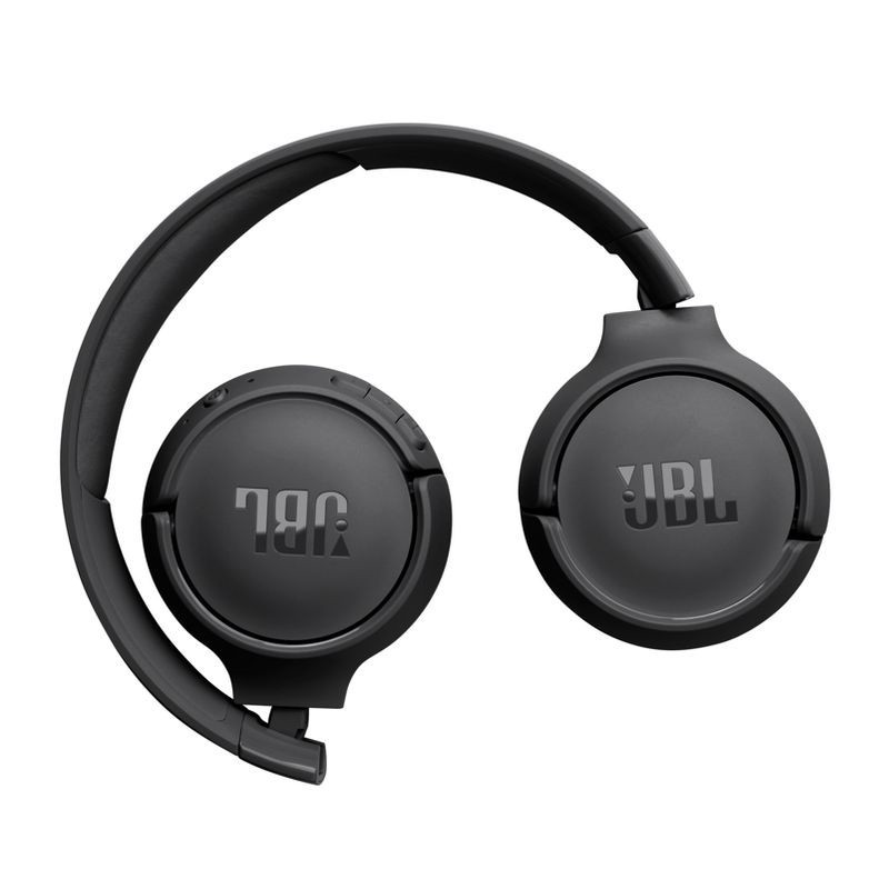 slide 6 of 19, JBL Tune 520BT Bluetooth Wireless On-Ear Headphones - Black: USB-C Connection, Built-In Mic, 1 ct