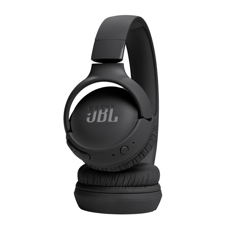 slide 7 of 19, JBL Tune 520BT Bluetooth Wireless On-Ear Headphones - Black: USB-C Connection, Built-In Mic, 1 ct