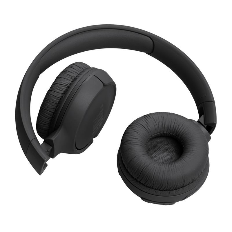 slide 8 of 19, JBL Tune 520BT Bluetooth Wireless On-Ear Headphones - Black: USB-C Connection, Built-In Mic, 1 ct