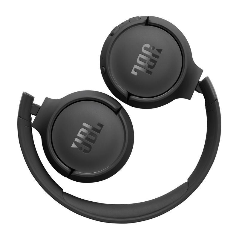 slide 10 of 19, JBL Tune 520BT Bluetooth Wireless On-Ear Headphones - Black: USB-C Connection, Built-In Mic, 1 ct