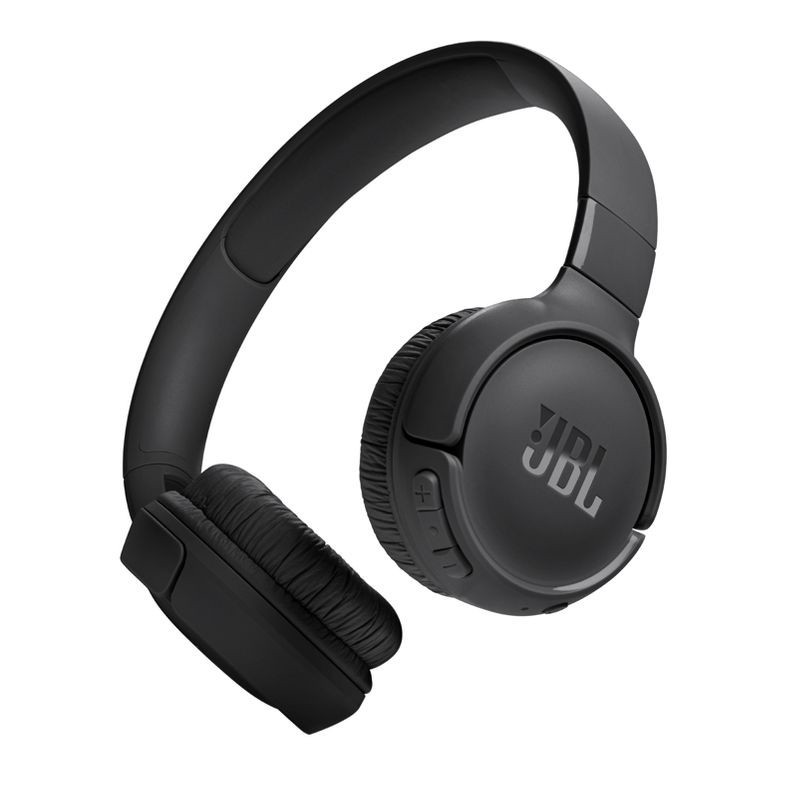 slide 1 of 19, JBL Tune 520BT Bluetooth Wireless On-Ear Headphones - Black: USB-C Connection, Built-In Mic, 1 ct