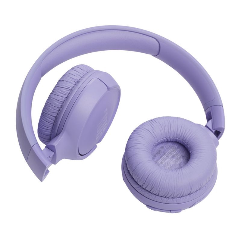 slide 8 of 19, JBL Tune 520BT Bluetooth Wireless On-Ear Headphones - Purple: USB-C, Built-In Microphone, 1 ct