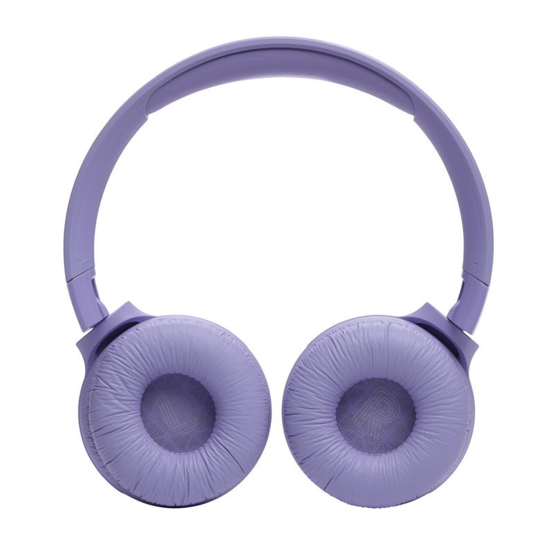 slide 9 of 19, JBL Tune 520BT Bluetooth Wireless On-Ear Headphones - Purple: USB-C, Built-In Microphone, 1 ct